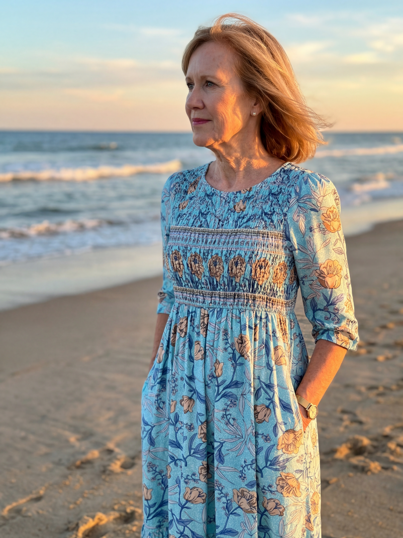 Halia | Meadow Gather Midi Dress