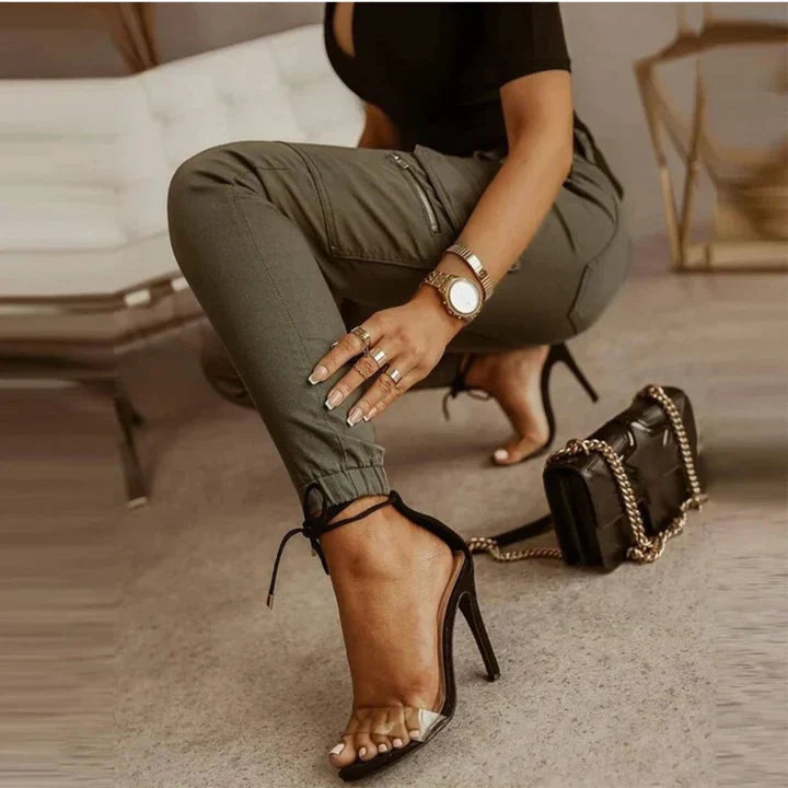 Ladies Cargo Jeans
