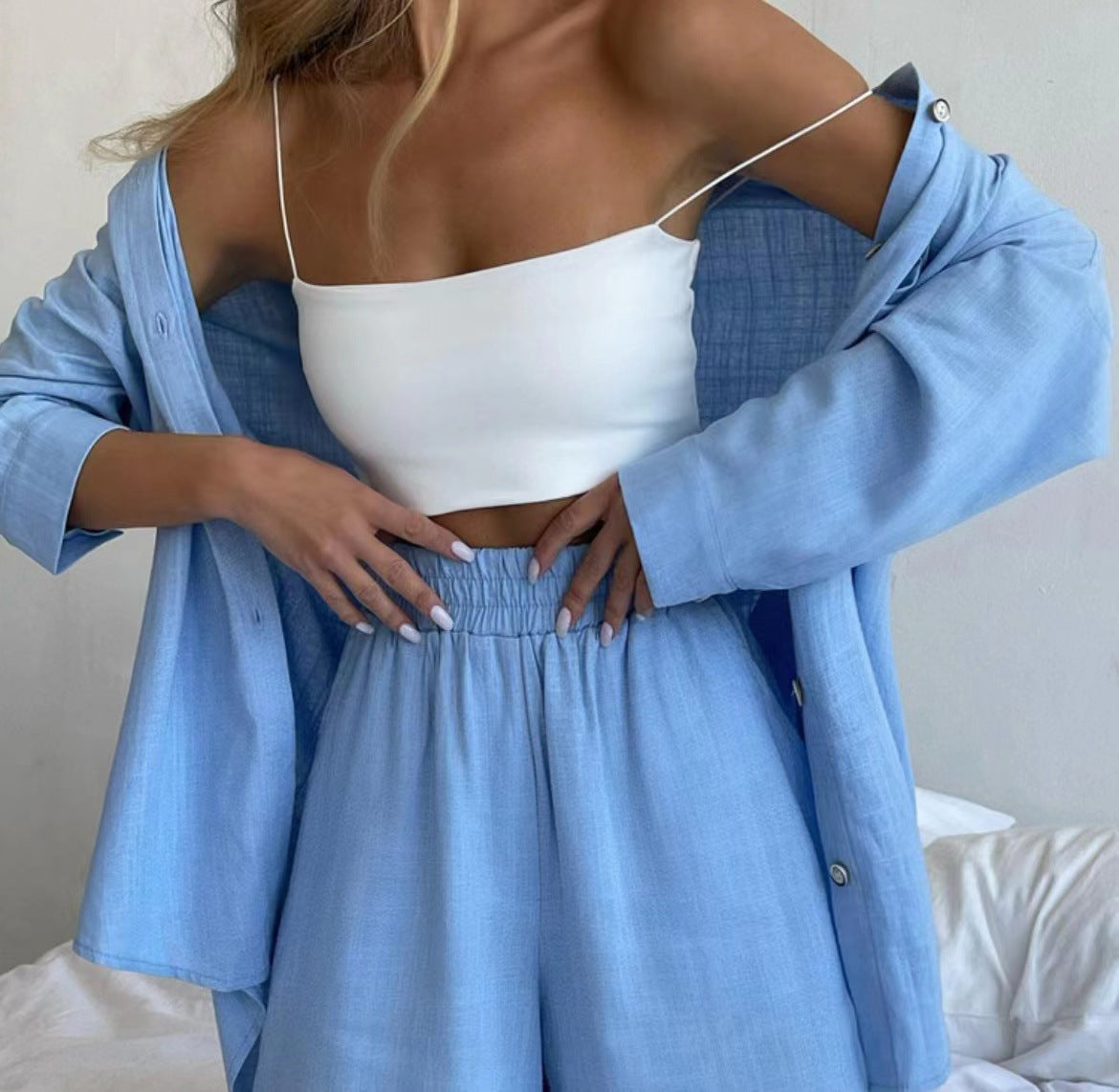 Elegant two-part set for a refined look