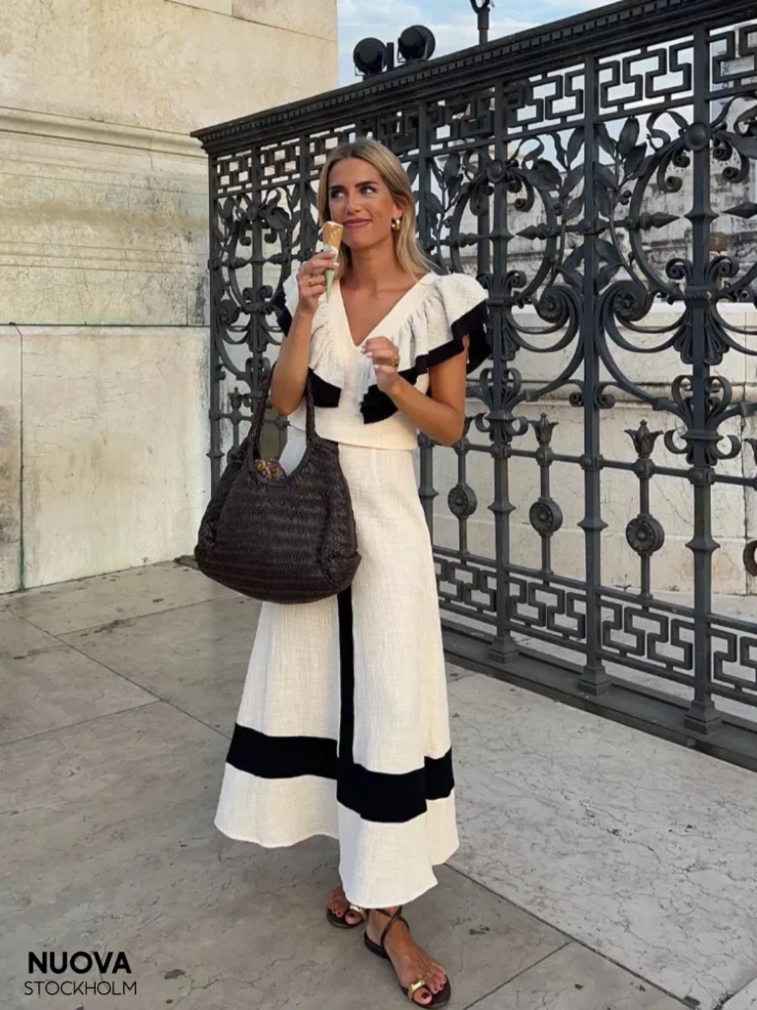 Elegant two -part set for effortless style