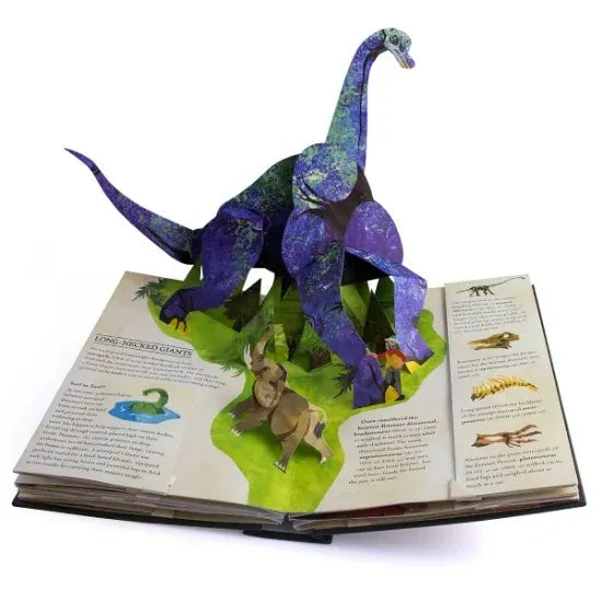 FlipRoar™ - The 3D Pop-Up Book Where Dinosaurs & Sharks Come Alive (1+1 FREE)