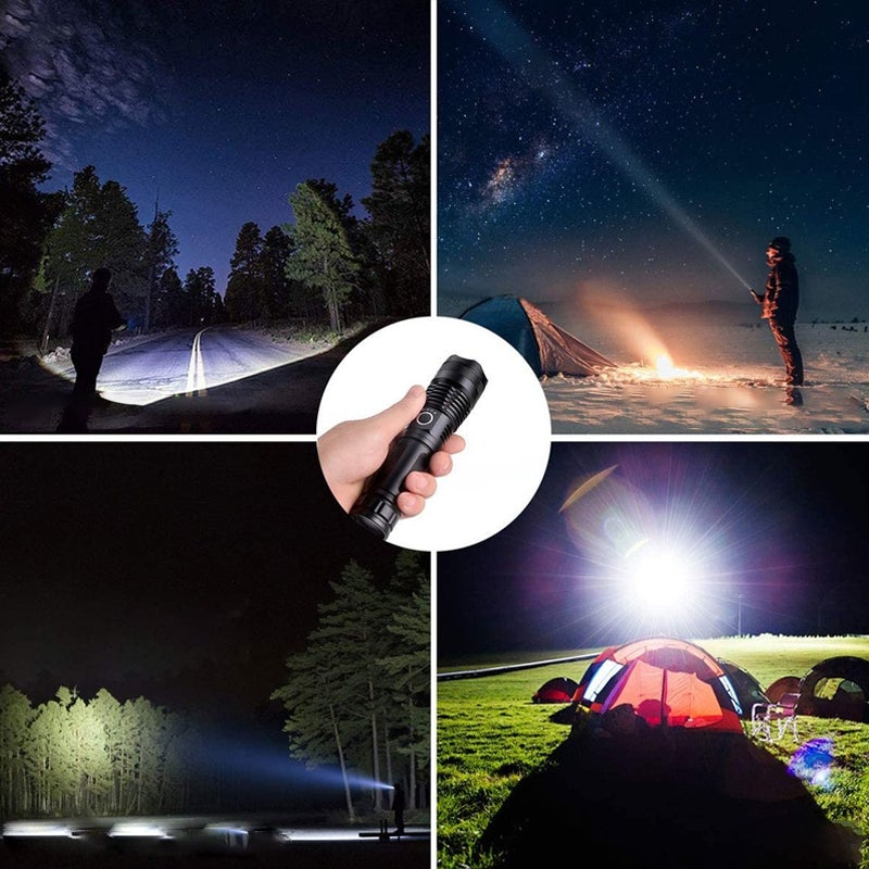 UltraFlash™️ - Waterproof Ultra Bright Flashlight | 500m Range (FREE USB Cable)
