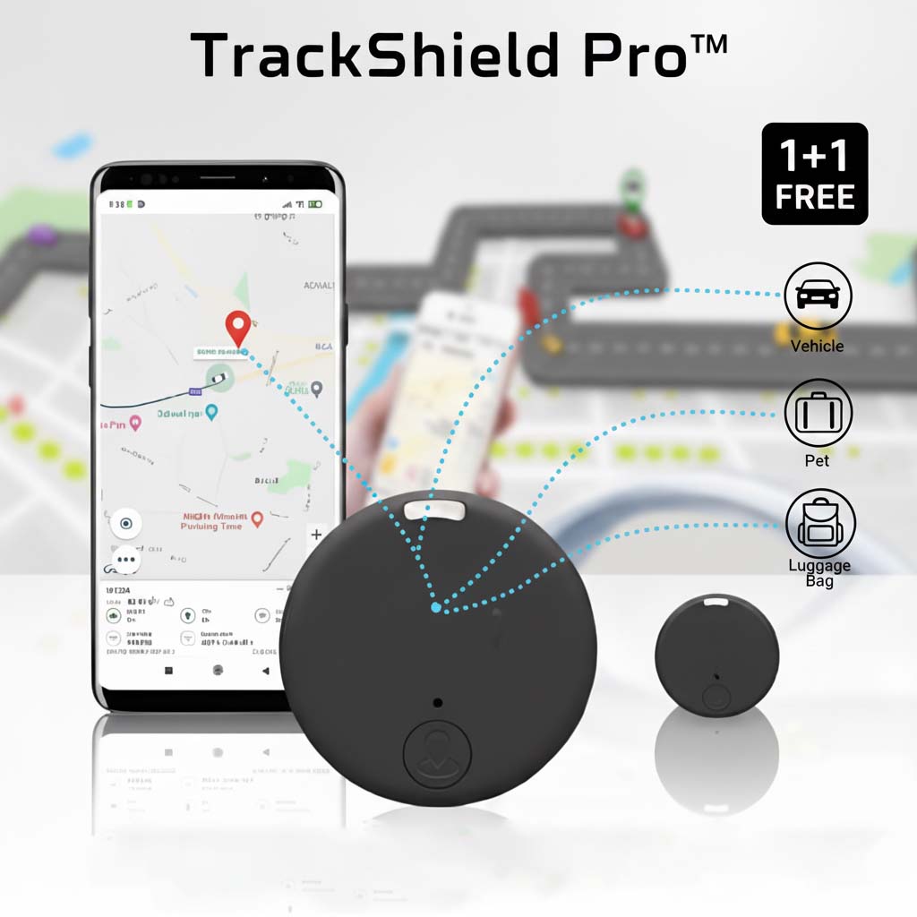 TrackShield Pro™ – Magnetic Mini GPS Tracker (1+1 FREE)