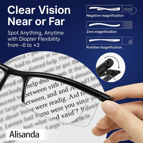 FocusFlex™ - One Pair Replaces All Your Reading Glasses (+ FREE Mystery bonus)