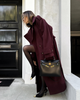 Burgundy Trench Coat - Elegant Design & Premium Comfort for Women