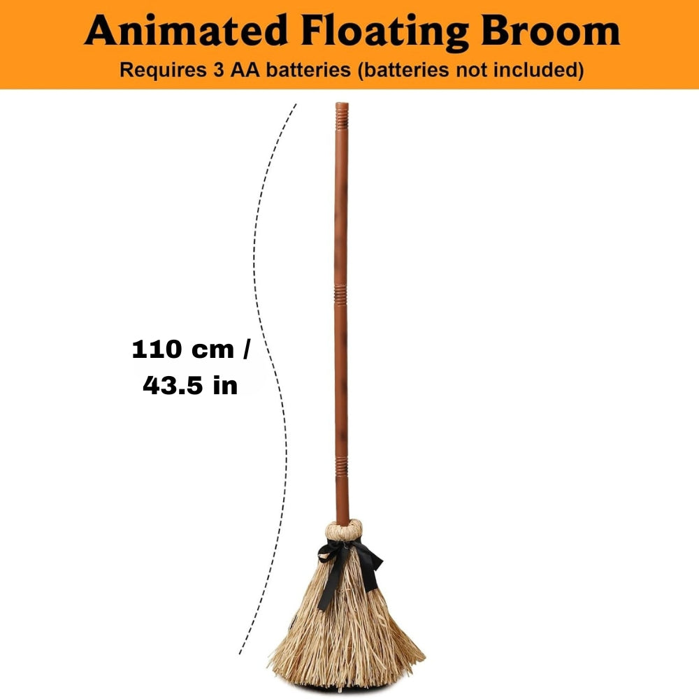 MagiBalai™ - The Halloween Broom That Laughs | Leave everyone speechless!