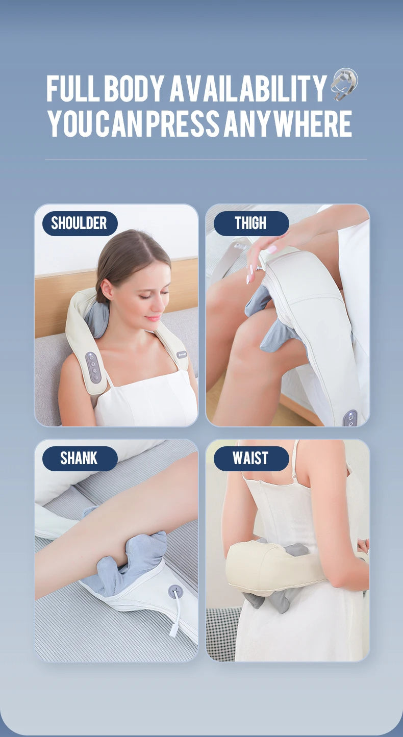 SootheNeck™ -  Deep Tissue Relief for Neck Pain, Tension & Headaches (+ FREE eBook)