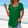 Variant image for Pleated Blouse - Flattering Fit & Versatile Plus Size Tops for Women-3