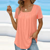 Variant image for Pleated Blouse - Flattering Fit & Versatile Plus Size Tops for Women-4