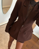 Cinched Waist Blazer - Flattering Fit & Versatile Style for Any Occasion