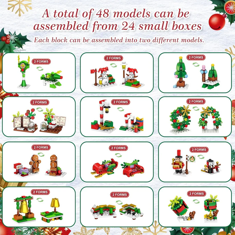 Building Blocks Advent Calendar 2025 – 24 Days of Building Fun