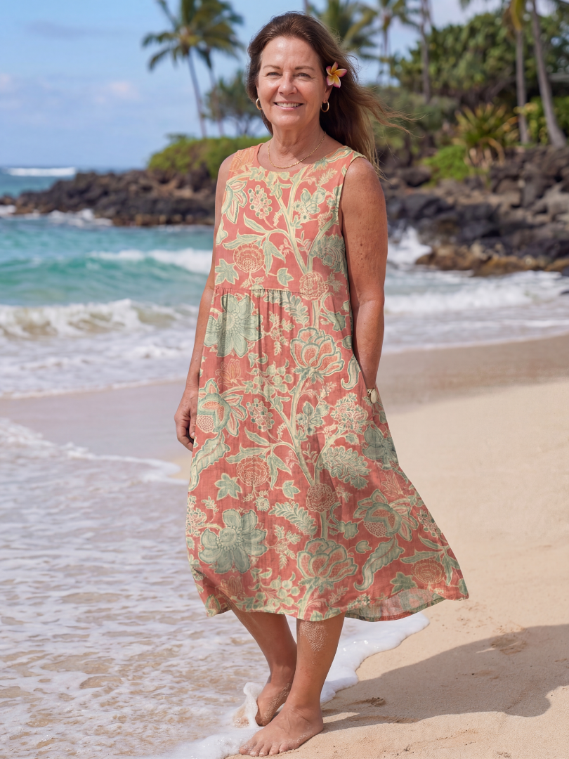 Maui | Beach Midi Dress