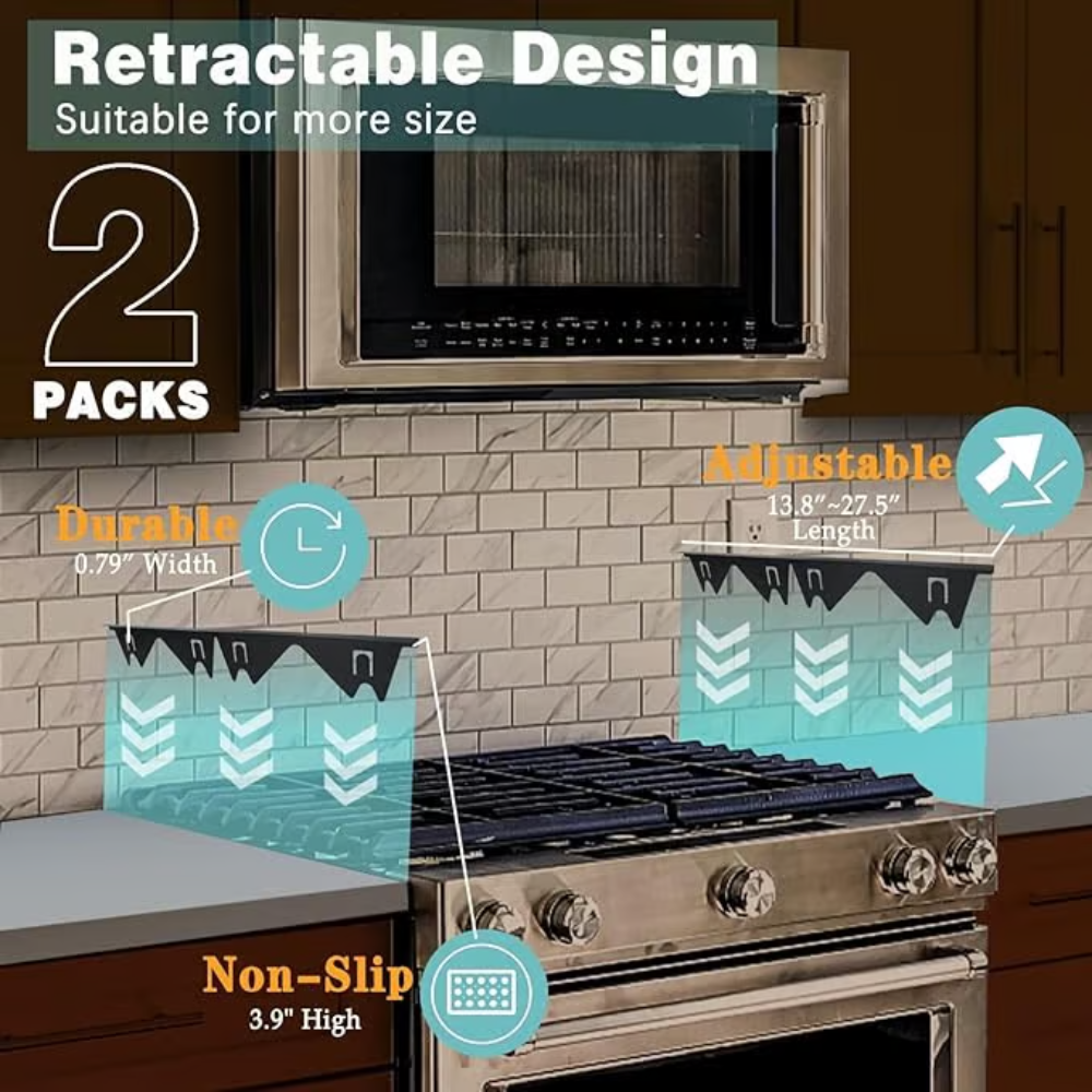 GapShield Pro™ - Stop Losing Items Down That Annoying Stove Gap Forever (+ FREE Mystery bonus)