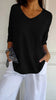 Variant image for Fleura™ Women's Top - Stylish V-Neck Knitted Going Out Top-12