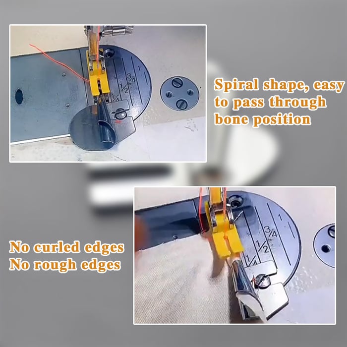 SewPro Elite™ - Precision Rolled Hemmer Foot Set for Flawless Professional Edges (+ FREE Mystery bonus)