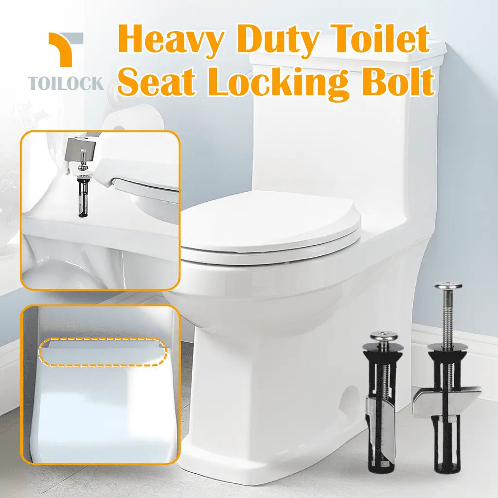 ToiLock Pro™ - End Wobbly Toilet Seats Forever (+ FREE Mystery bonus)