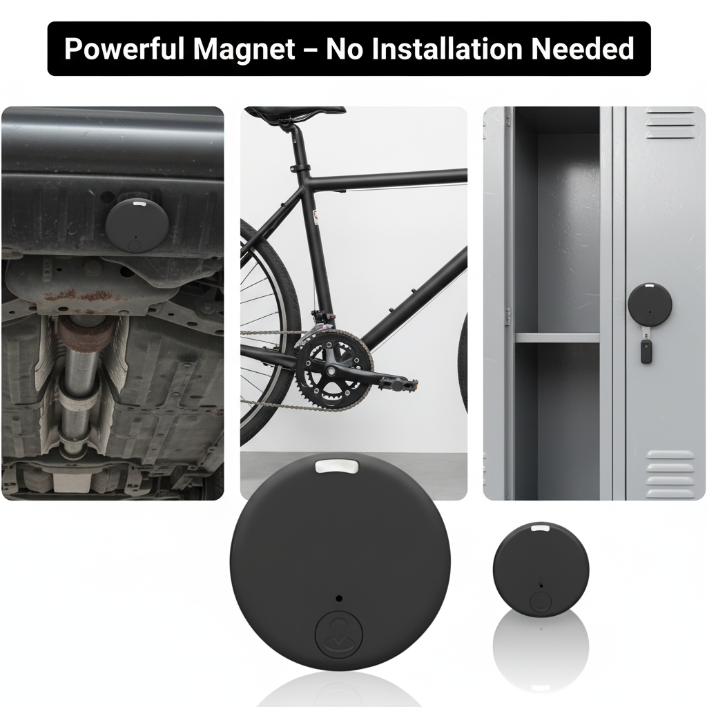 TrackShield Pro™ – Magnetic Mini GPS Tracker (1+1 FREE)