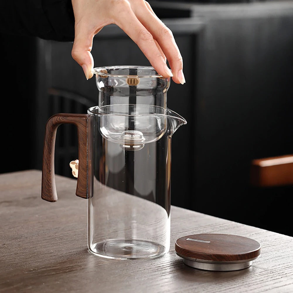BrewMaster™ - Premium Glass Teapot That Transforms Every Cup Into a Ceremony (+ FREE Mystery bonus)