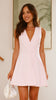 Iconic | Chic Pink Mini Dress