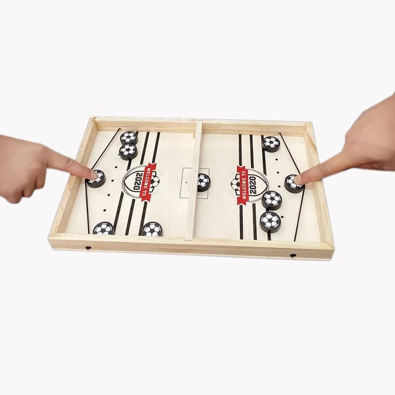 PuckFlick - Sling Puck Wooden Board Game