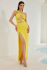 Iconic | Elegant Marigold Maxi Dress