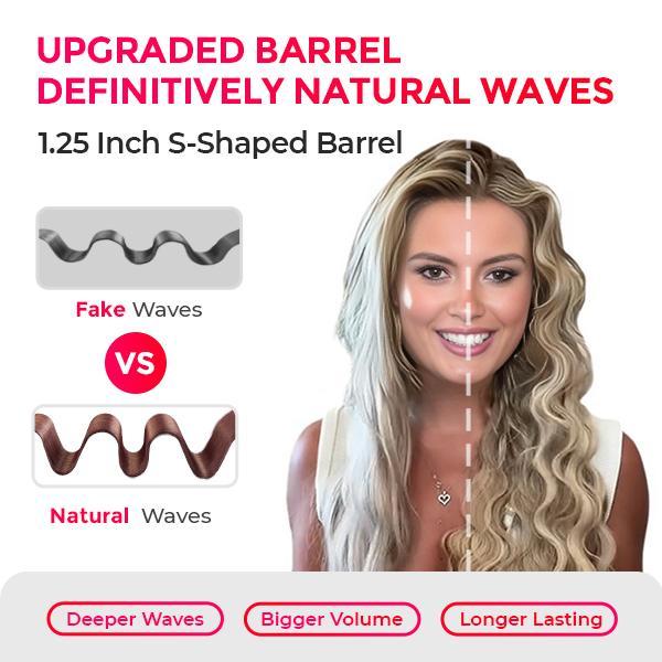 WaveCurl Elite™ - Effortless Beach Waves in 3 Minutes Flat (+ FREE Mystery bonus)