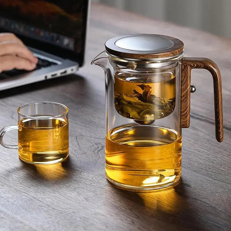 BrewMaster™ - Premium Glass Teapot That Transforms Every Cup Into a Ceremony (+ FREE Mystery bonus)