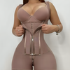 Iconic | Stylish Zippered Corset Romper