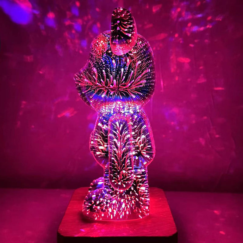 GlowBear™ - 3D Firework Night Lamp