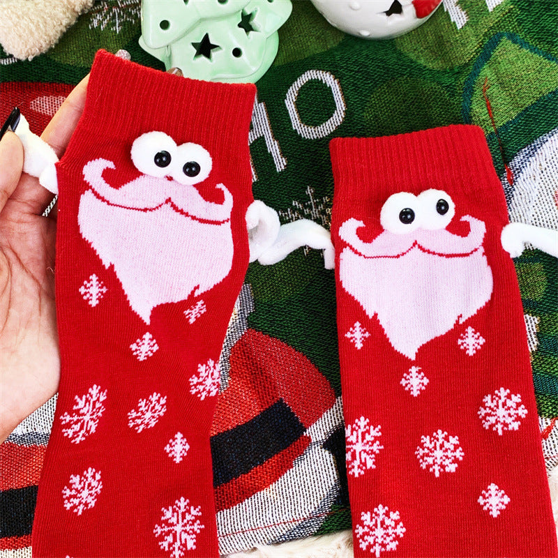 JollyGrip™ – Christmas Socks That Actually Hold Hands