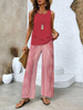 Victoria Women's Set - Chic Two-Part Summer Outfit for Warm Days
