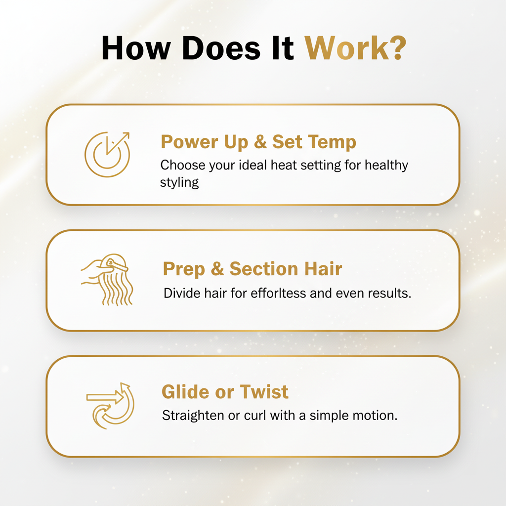 Style-Master Pro™ - Salon-Quality Curls & Straight Hair in Minutes (+ FREE bonus)