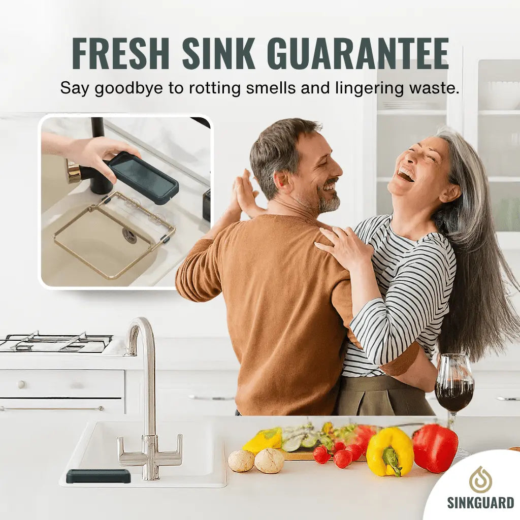 DrainGuard™ - Transform Your Messy Kitchen Nightmare (+FREE 50x Disposable Filter Bags)