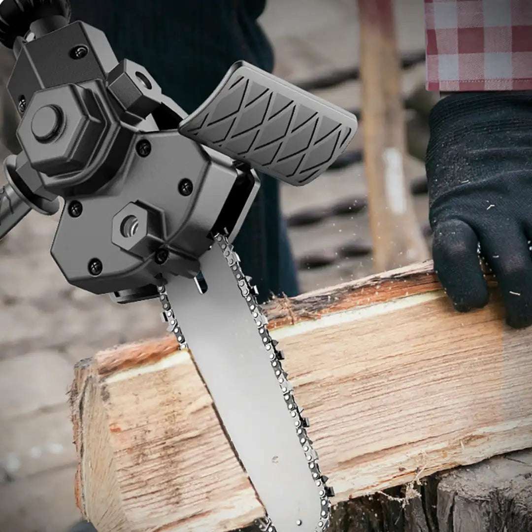 ChainMaster Pro™ - Transform Your Drill Into a Powerful Chainsaw (+ FREE Mystery bonus)