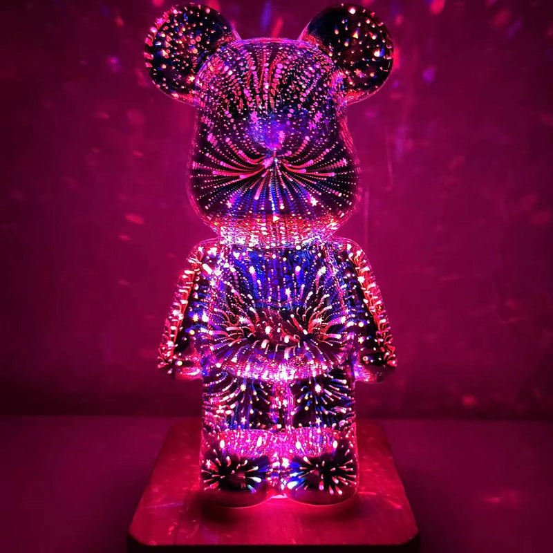GlowBear™ - 3D Firework Night Lamp