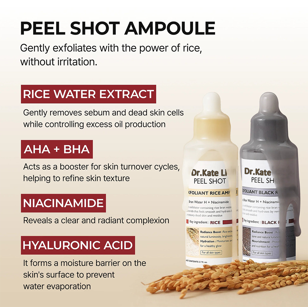 PureRice™ – Exfoliating Rice Peel for Silky Smooth, Bright Skin (+ FREE Annual Planner | 50 pages)