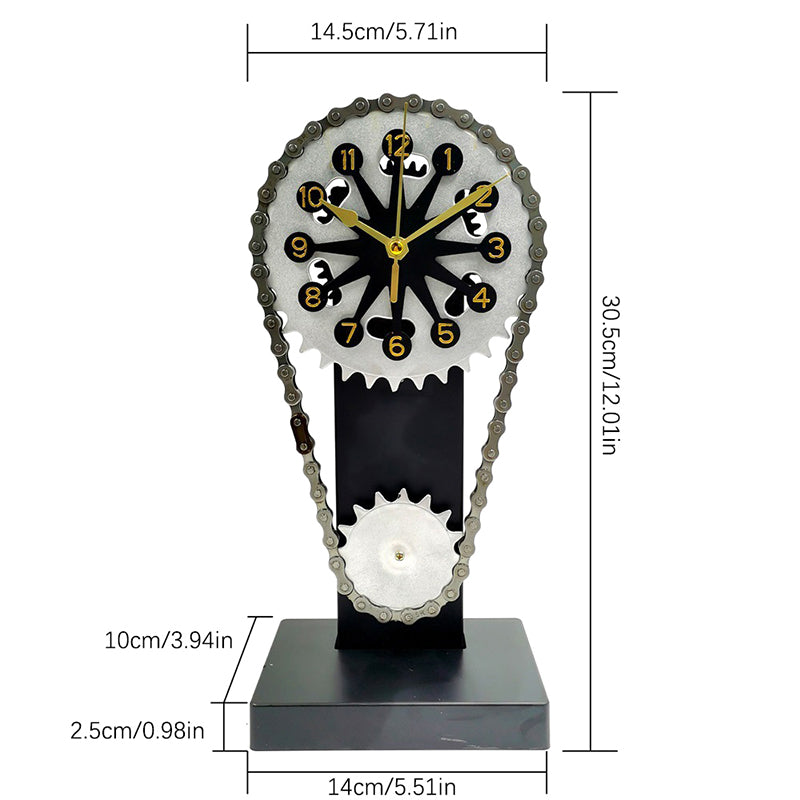 VaultWatch™ - Hand-Crafted Steampunk Timepiece with Mechanical Movement