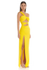 Iconic | Elegant Marigold Maxi Dress