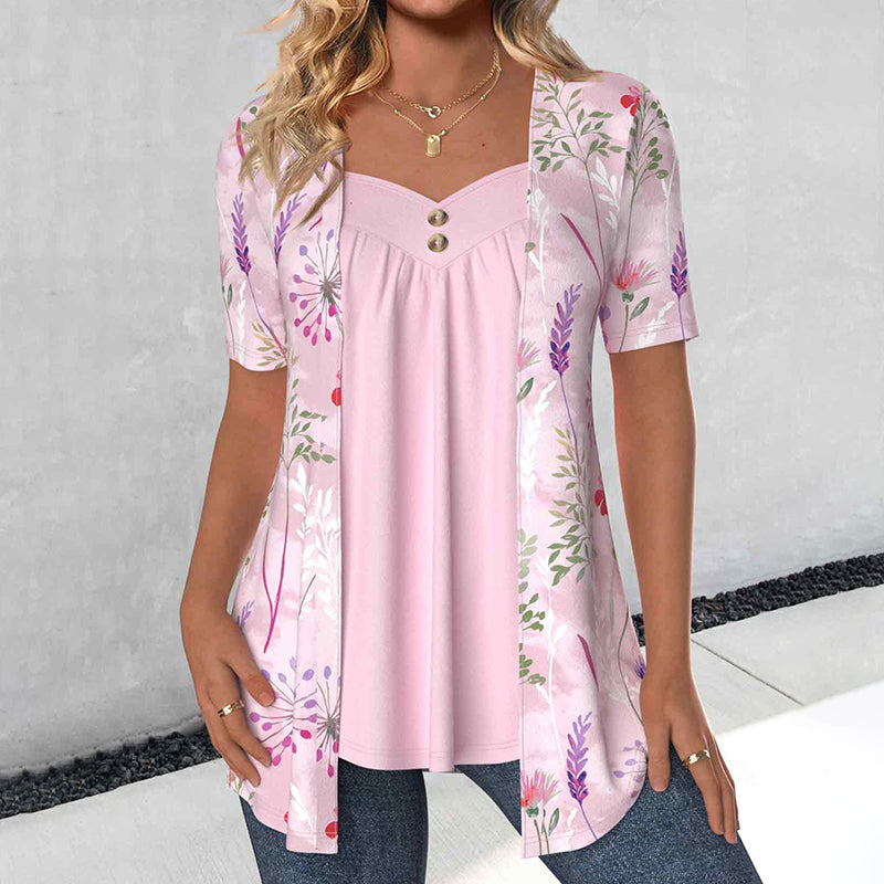 Iconic | Vibrant Floral Top