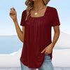 Variant image for Pleated Blouse - Flattering Fit & Versatile Plus Size Tops for Women-14
