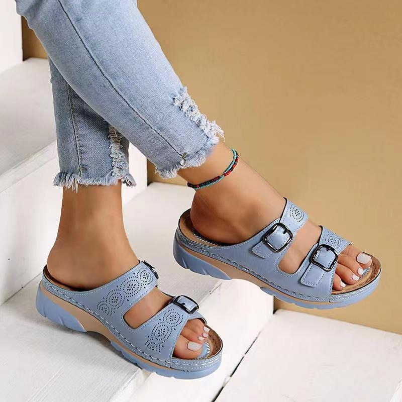 Variant image for Women's Sandals - Orthopedic Leather Design for Ultimate Comfort-24