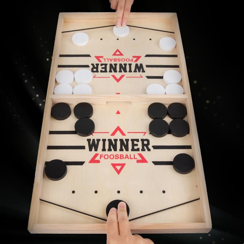 PuckFlick - Sling Puck Wooden Board Game