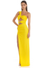 Iconic | Elegant Marigold Maxi Dress