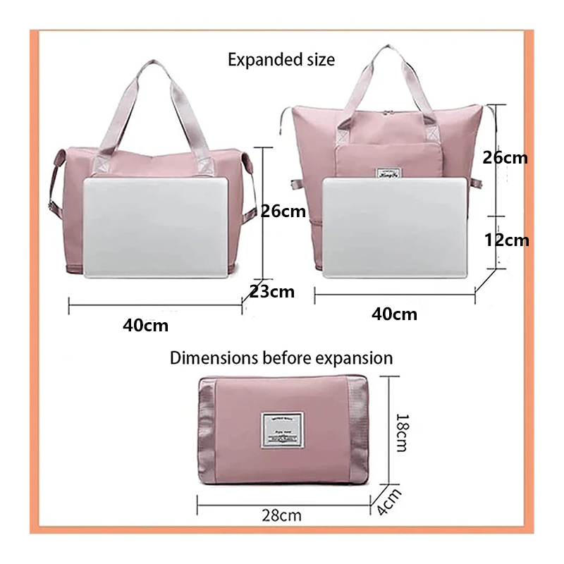 TravelMax™ - Collapsible Waterproof Travel Bag (+ FREE Annual Planner | 50 pages)