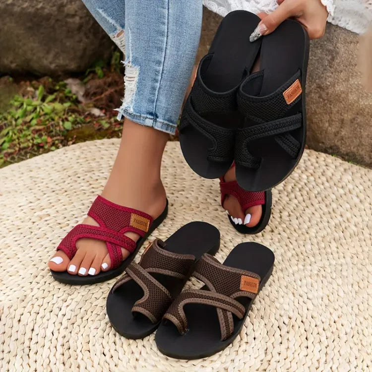 Iconic | Elegant Mesh Sandals