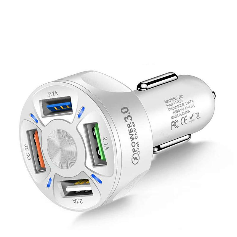 4-IN-1 Fast Charger Port For Cars