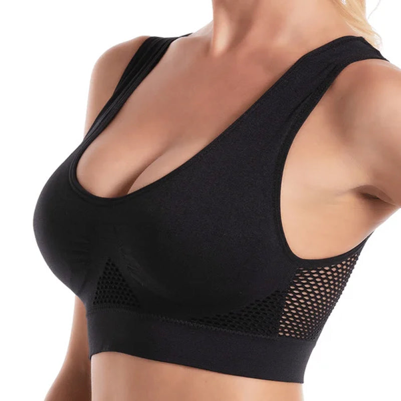 AirFlex™ - Wireless Sports Bra That Actually Supports & Breathes (1+1 FREE)