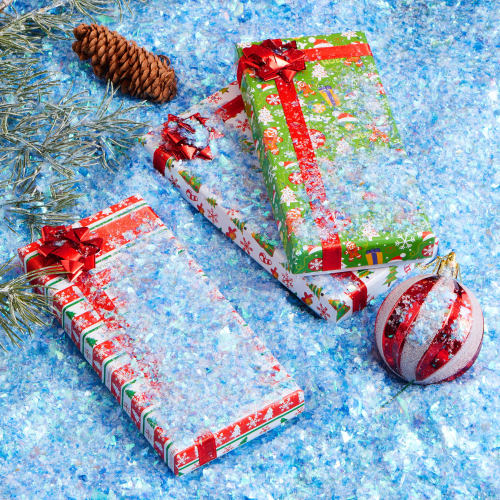 Christmas Decorations Snow Flakes Indoor Winter Display Scene Filler