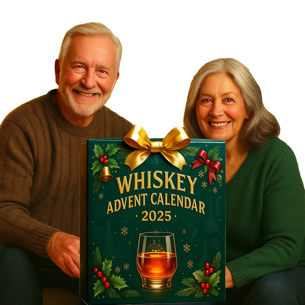Advent Calendar Whiskey Gift Box Adults Edition Christmas Set