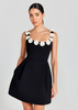 Amara Bloom Mini Dress - Flattering Fit & Floral Embroidery for Summer